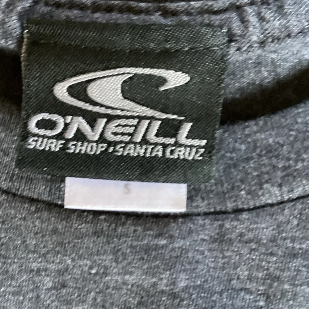 O'Neill Dark Gray Tee with Colorful Surf Graphic